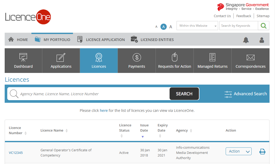 Gobusiness Licensing