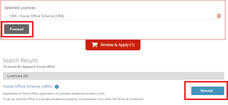 Licence Cart Image